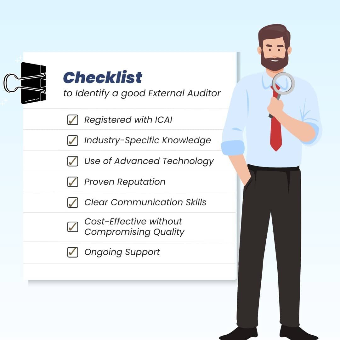 Checklist of good external auditor